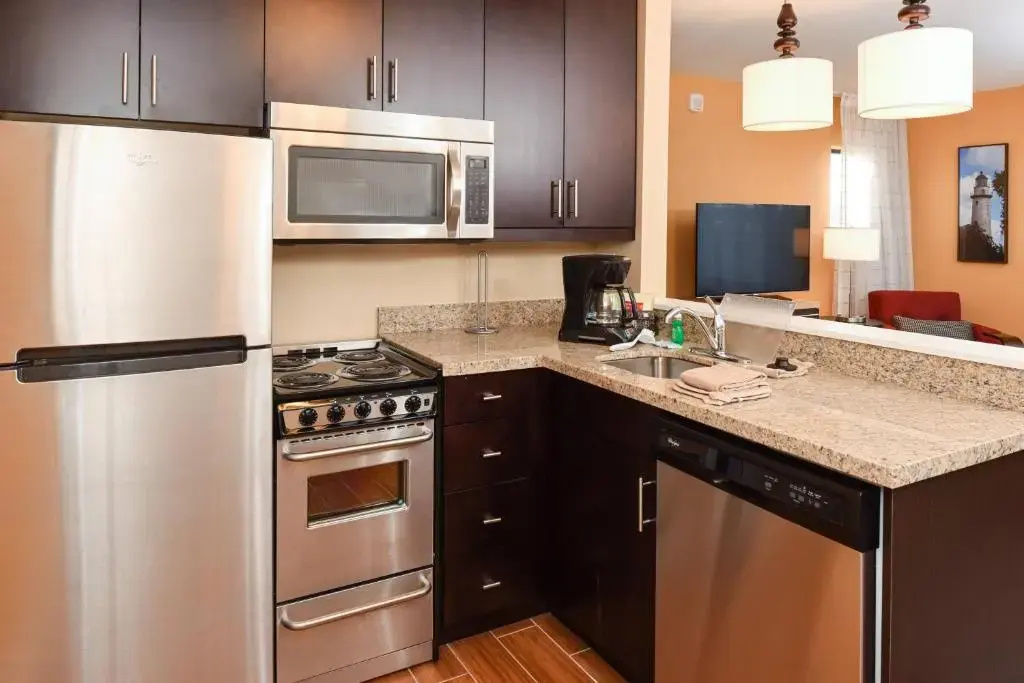 TownePlace Suites Detroit Commerce - Chambres