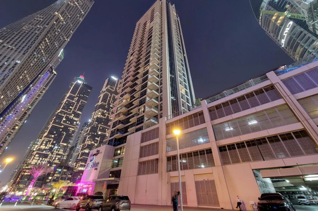 Dubai Marina- Iris Blue 1002