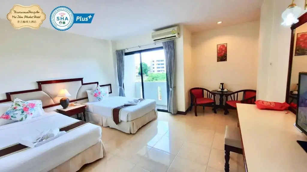 Mei Zhou Phuket Hotel - Chambres