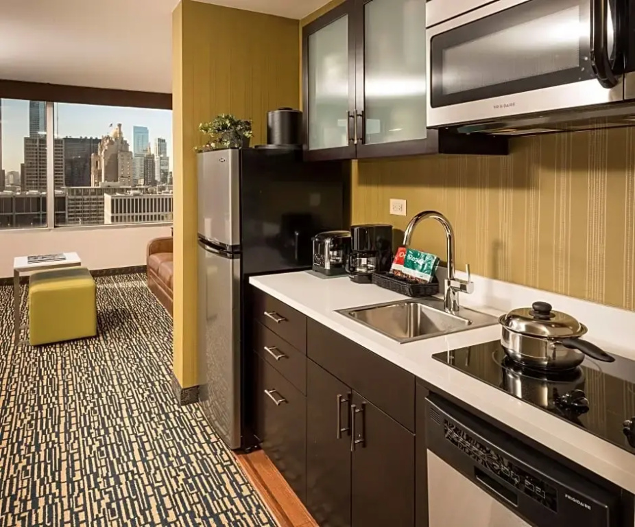 Homewood Suites by Hilton Chicago Downtown/Magnificent Mile - Chambres