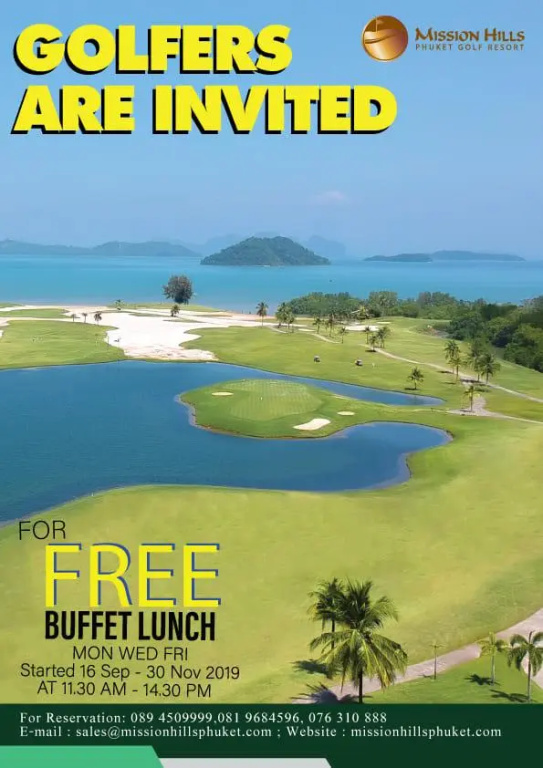 Mission Hills Phuket Golf Resort - Chambres