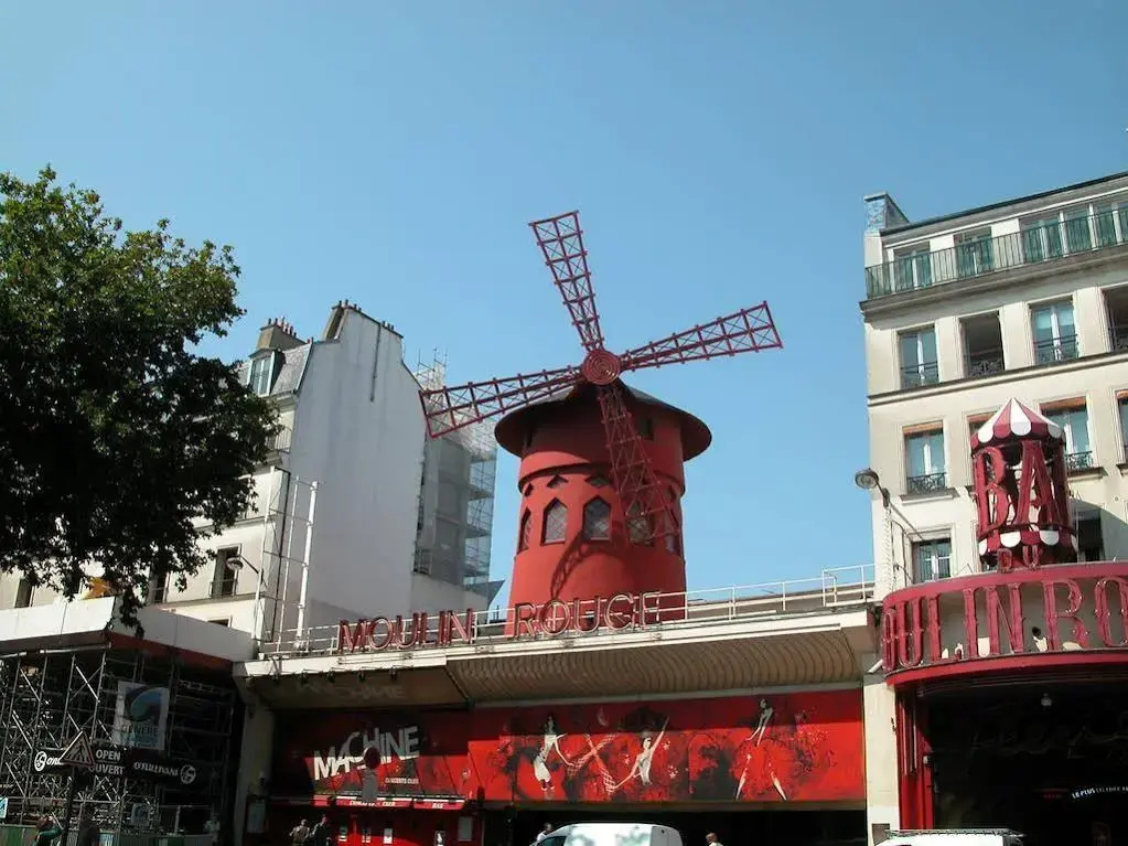 By the Moulin Rouge