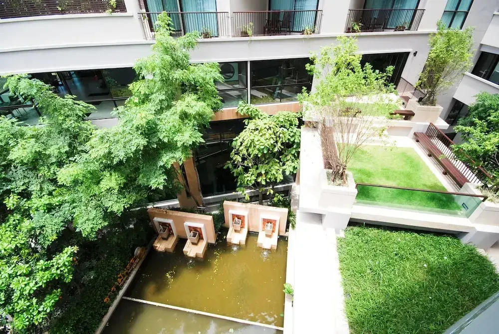 Superior Double room with balcony and with garden view (twin beds)
