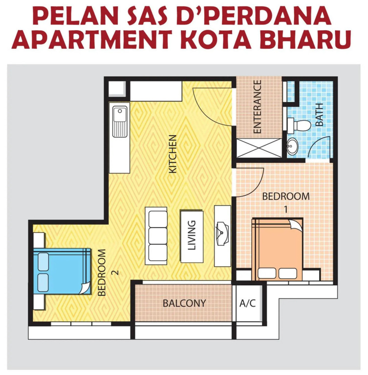 SAS D'PERDANA Apartment — фото 3