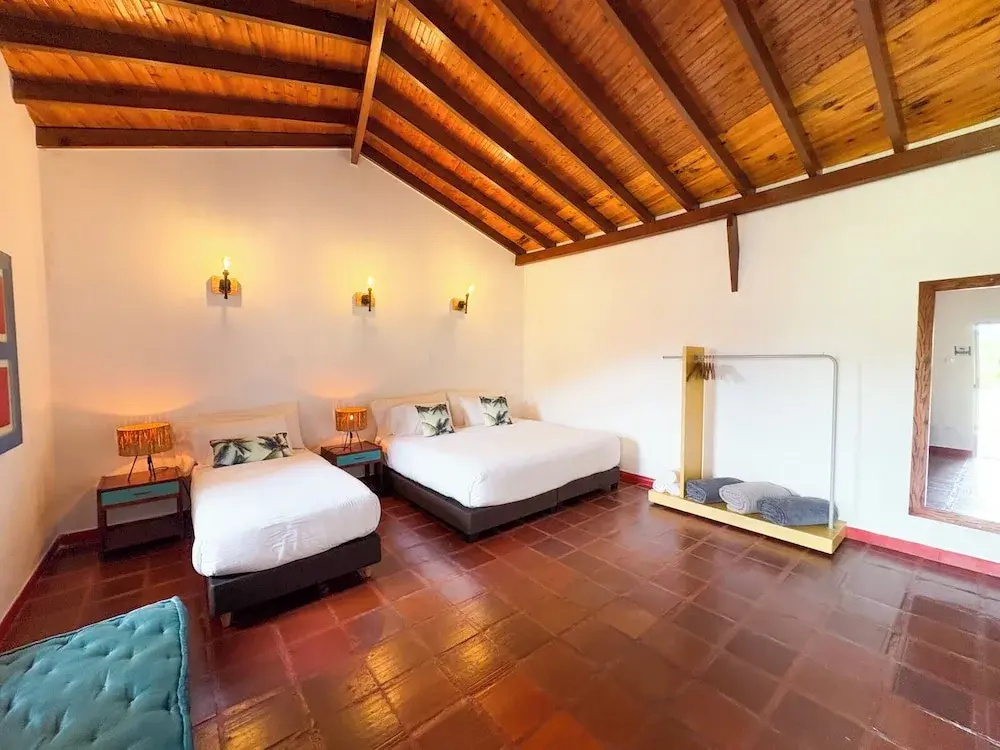 Deluxe Triple room with garden view