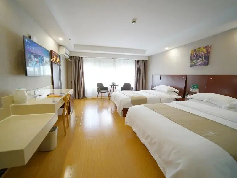 GreenTree Inn Shanghai Baoshan Yanghang Shuichan Road Hotel - Chambres