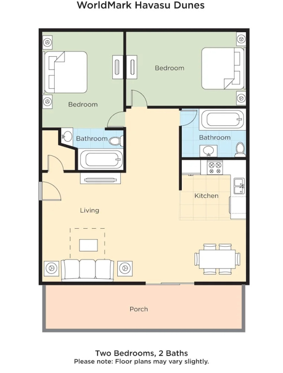 WorldMark Havasu Dunes - Chambres