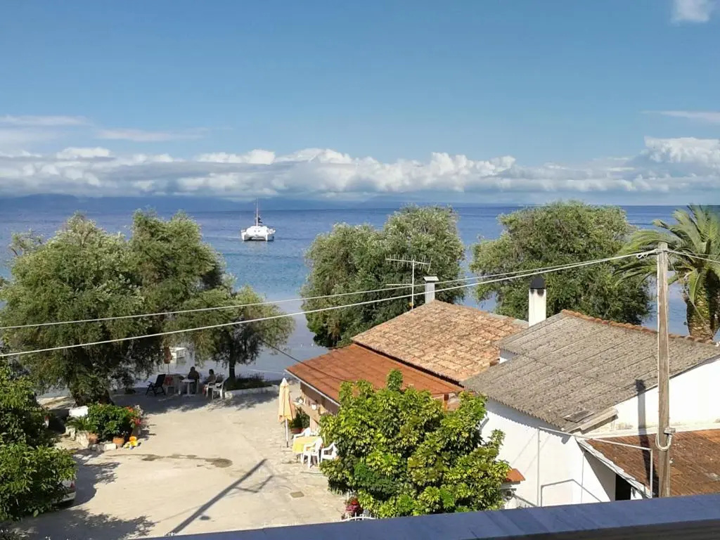 Studio with partial sea view