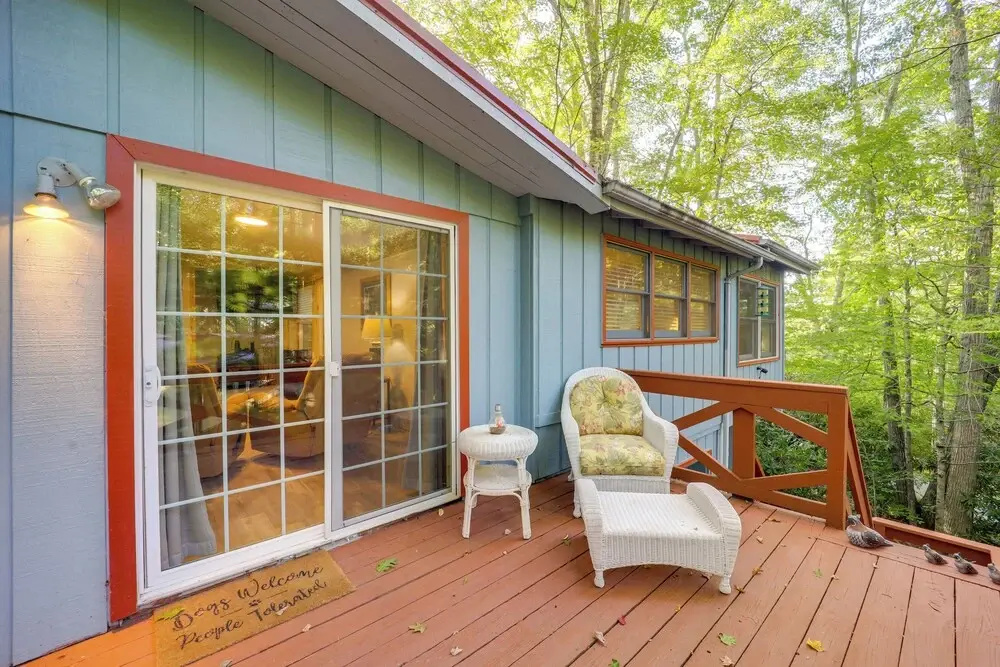 Community Perks! Mountain Home w/ Deck in Newland