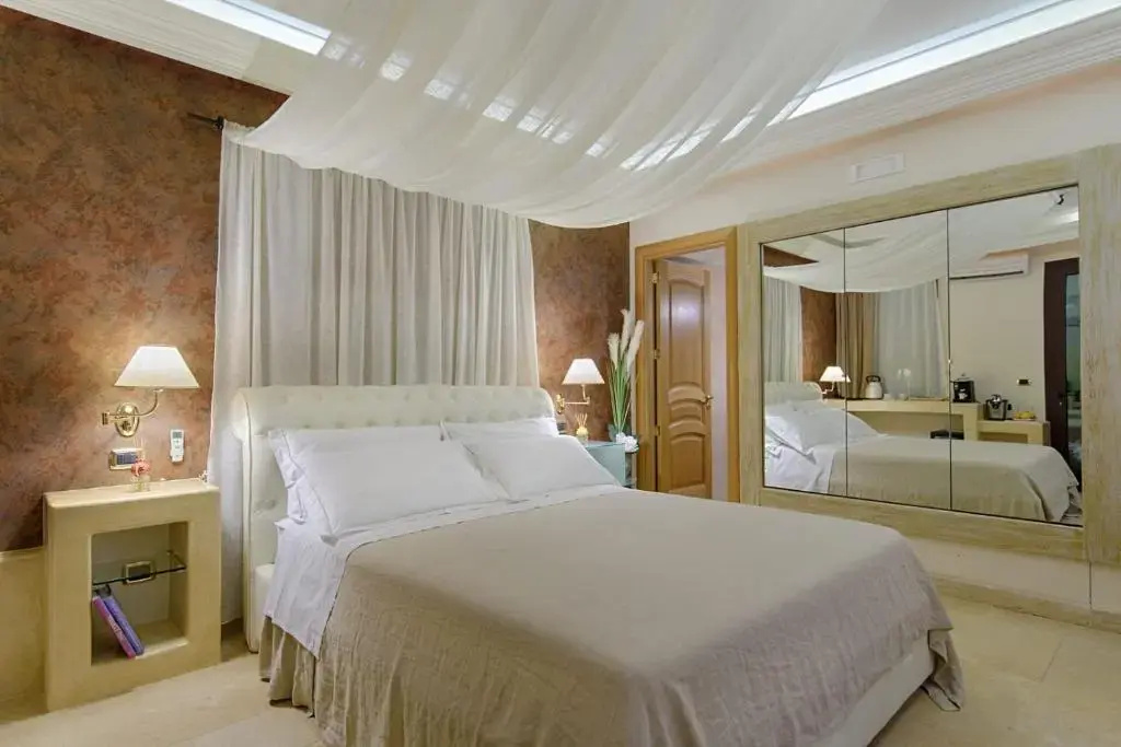 Standard Double room with pool view (full double bed)