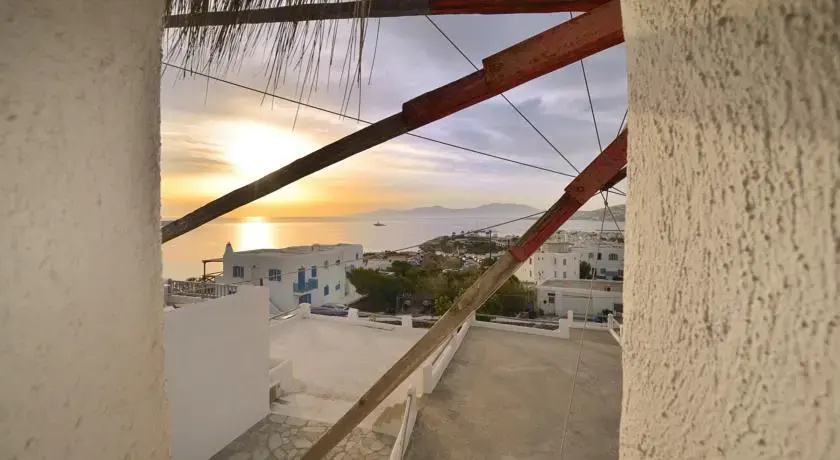 Traditional Mykonian Windmill