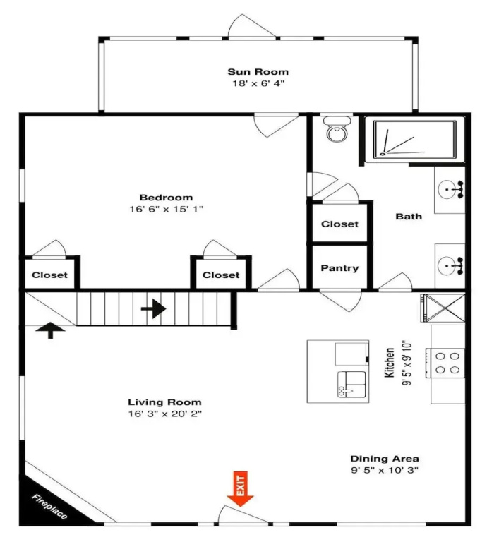 Marlene's Hideaway by Jackson Mountain Rentals