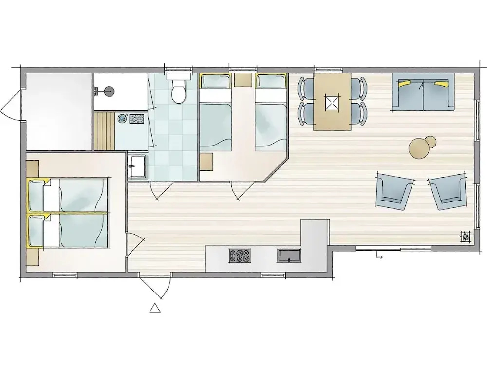 Comfortable Chalet With Dishwasher, in the Texel Dune Areal