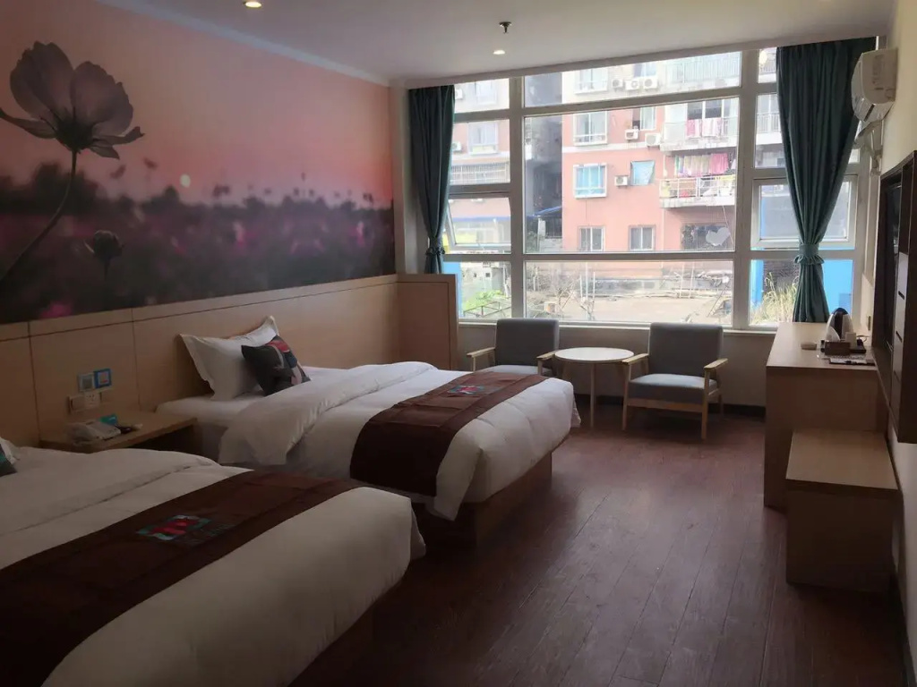 Standard Double room with city view (twin beds)