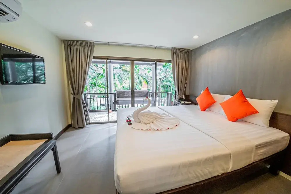 Comfort Double room with garden view (full double bed)