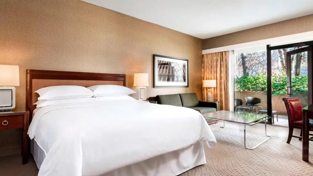 Standard Double room with garden view (full double bed)