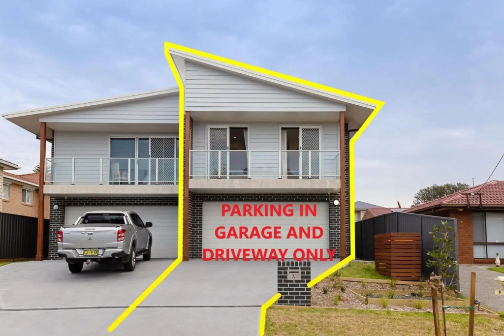 'Birubi Breezes', 2/7 Fitzroy St - Large Duplex with Air Conditioning, WIFI & only 5 minute walk to the beach