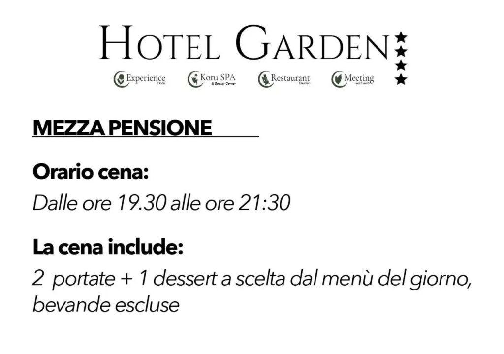 Hotel Garden Experience - Général