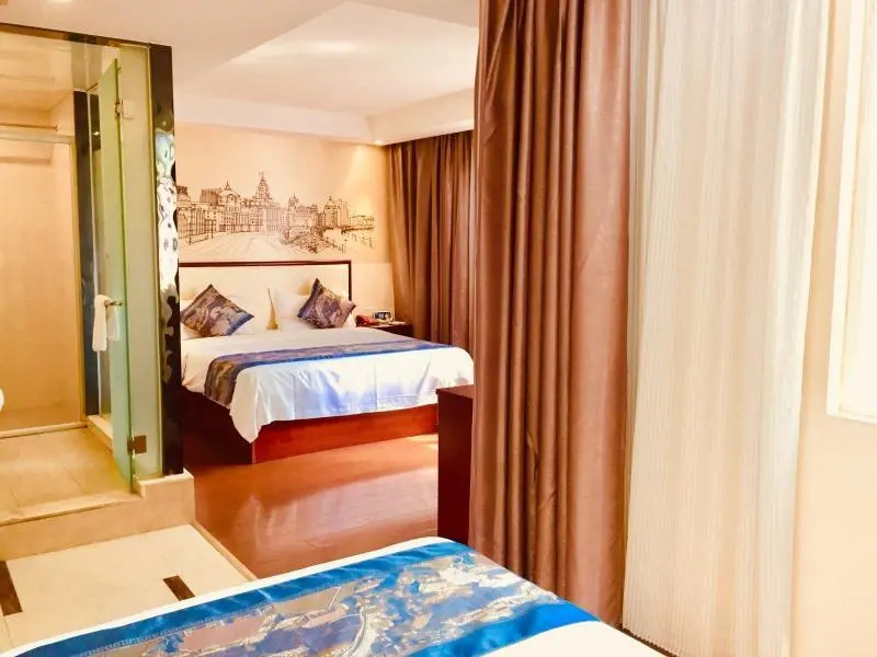 GreenTree Inn Guangxi Yulin Jincheng Commercial Building Shell Hotel - Chambres