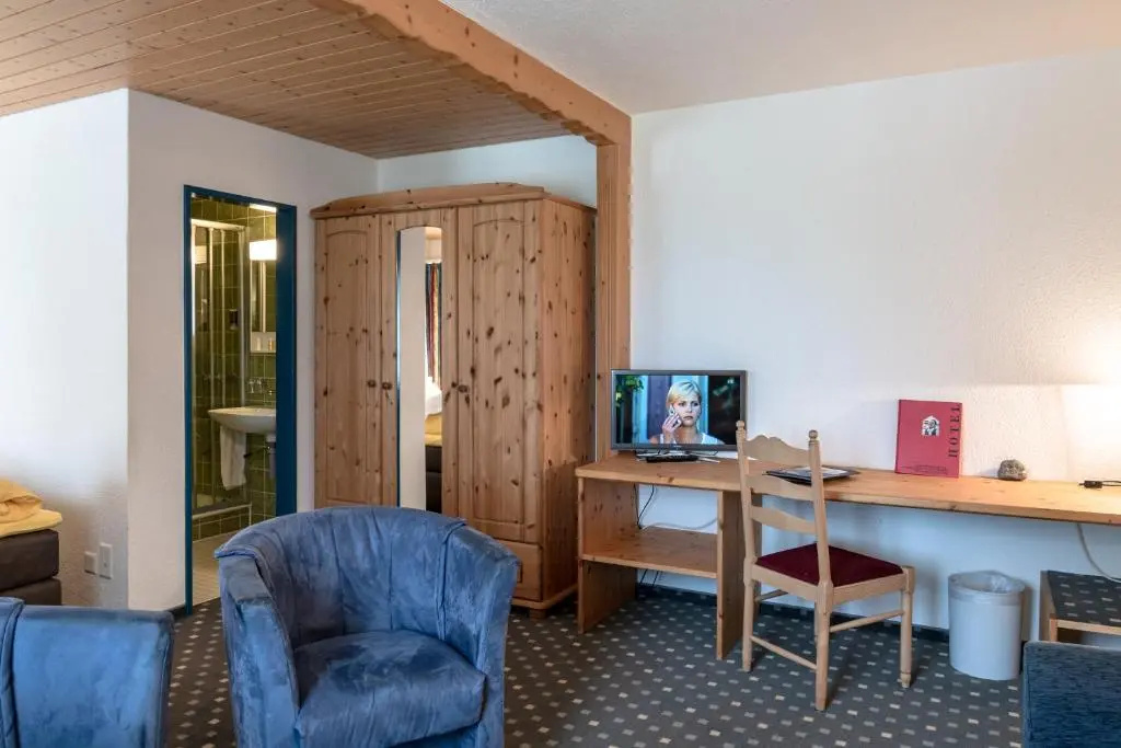 Hotel Ermitage Kandersteg - Chambres