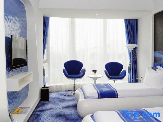 Двухместный номер Business двуспальная кровать в Guangzhou Planet Hotel