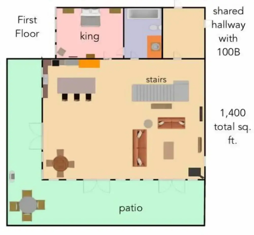 3 Bedrooms Standard room