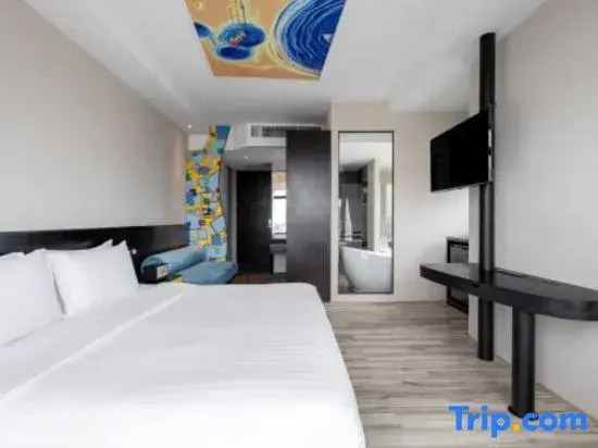 Двухместная Studio с видом на океан 2 отдельные кровати в Siam@Siam Design Hotel Pattaya
