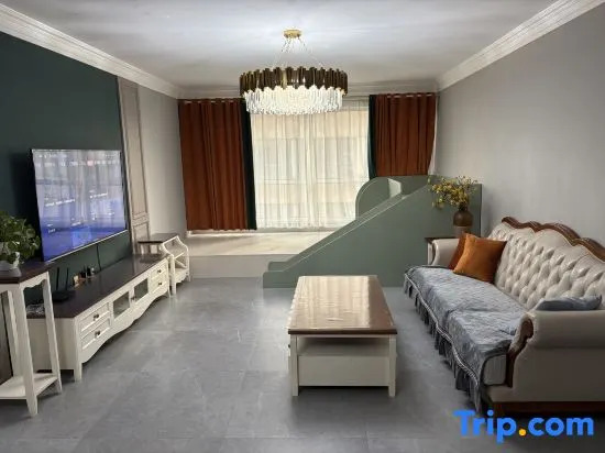 Семейный люкс в Rizhao Shuohai Seaview Homestay (Wanpingkou Branch)