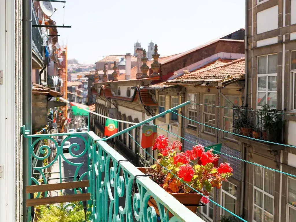 Studio with balcony