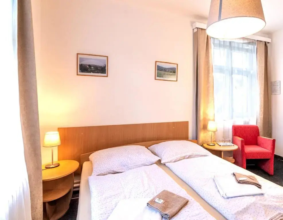 Standard Double room with garden view (full double bed)