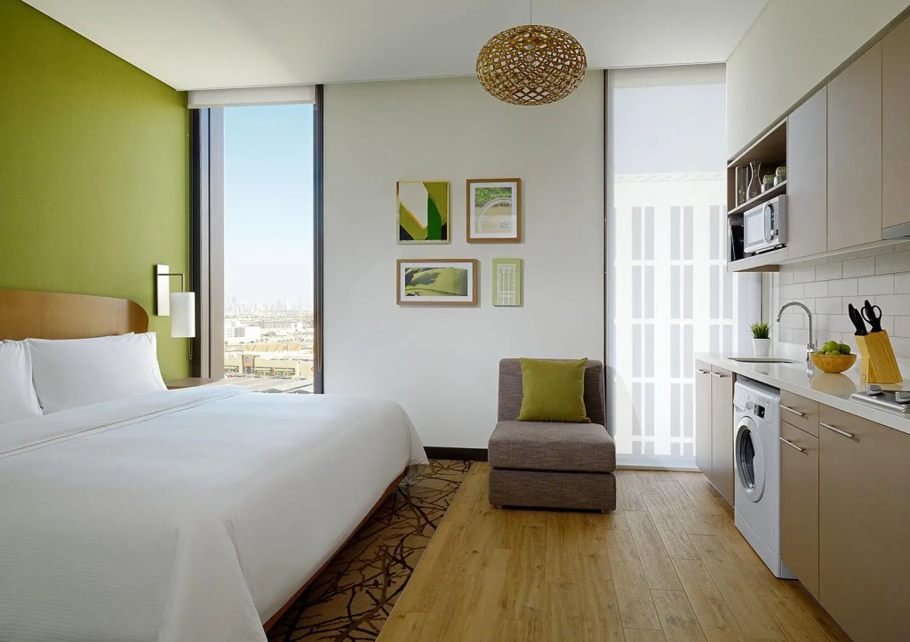 Double Studio Apartment (full double bed)