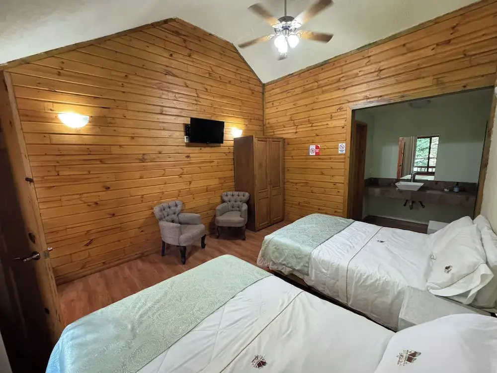Standard Double room with garden view full double bed