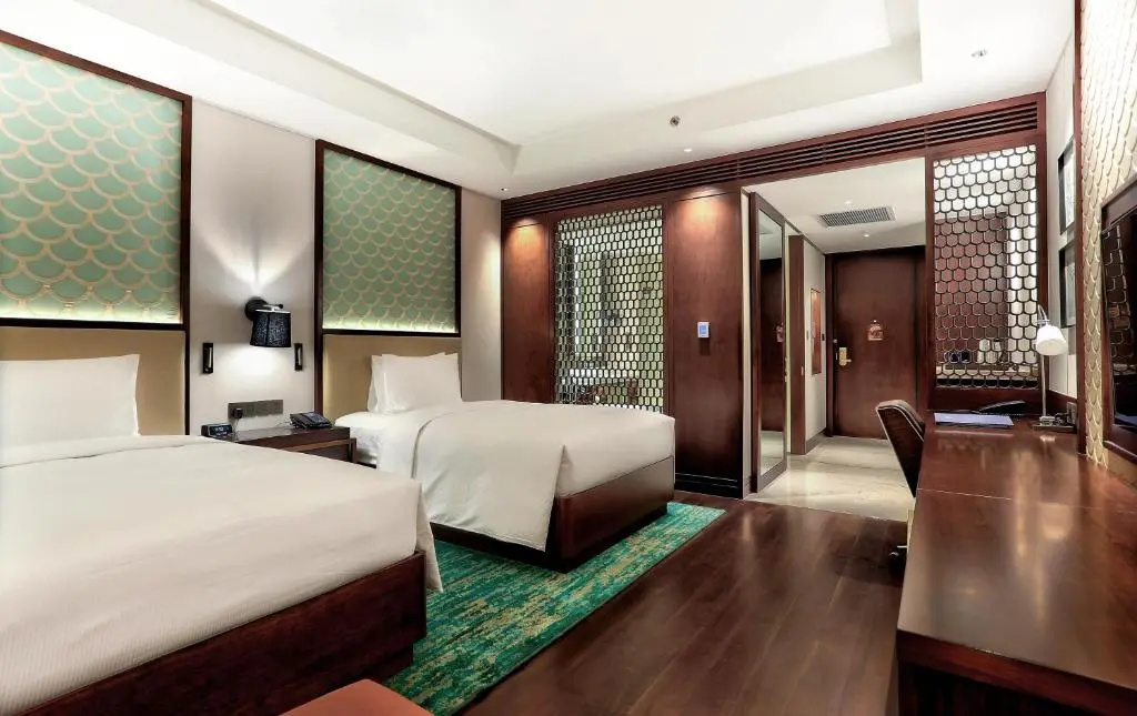 Guest Double room with ocean view (twin beds)