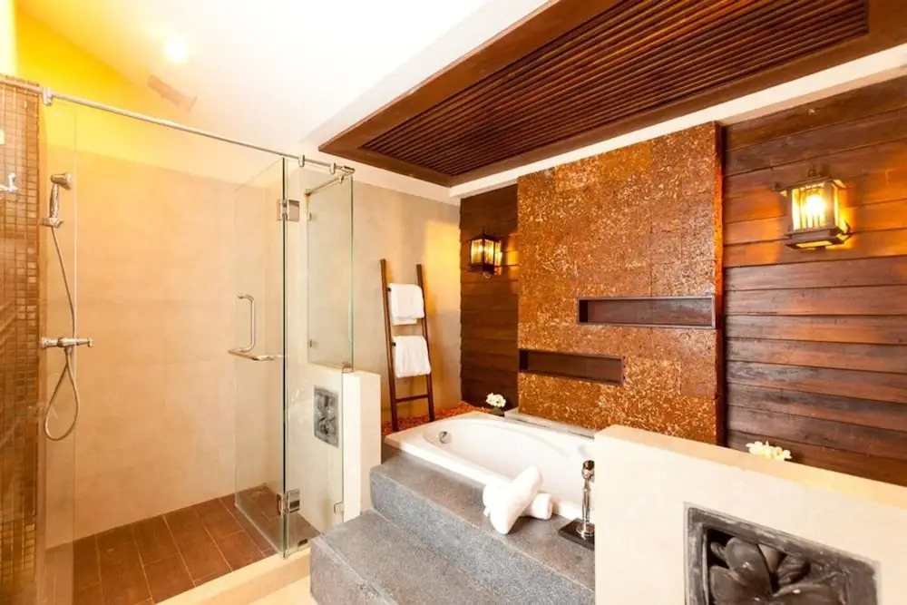 Двухместная вилла Deluxe двуспальная кровать в Sibsan Resort & Spa Maeteang
