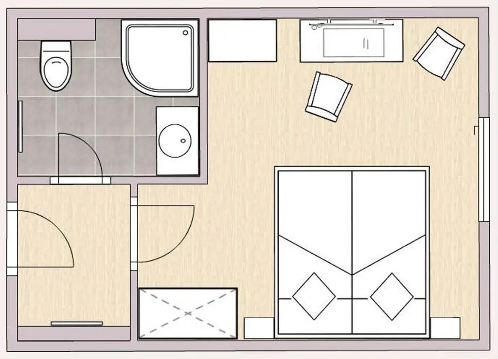 Comfort Double room full double bed