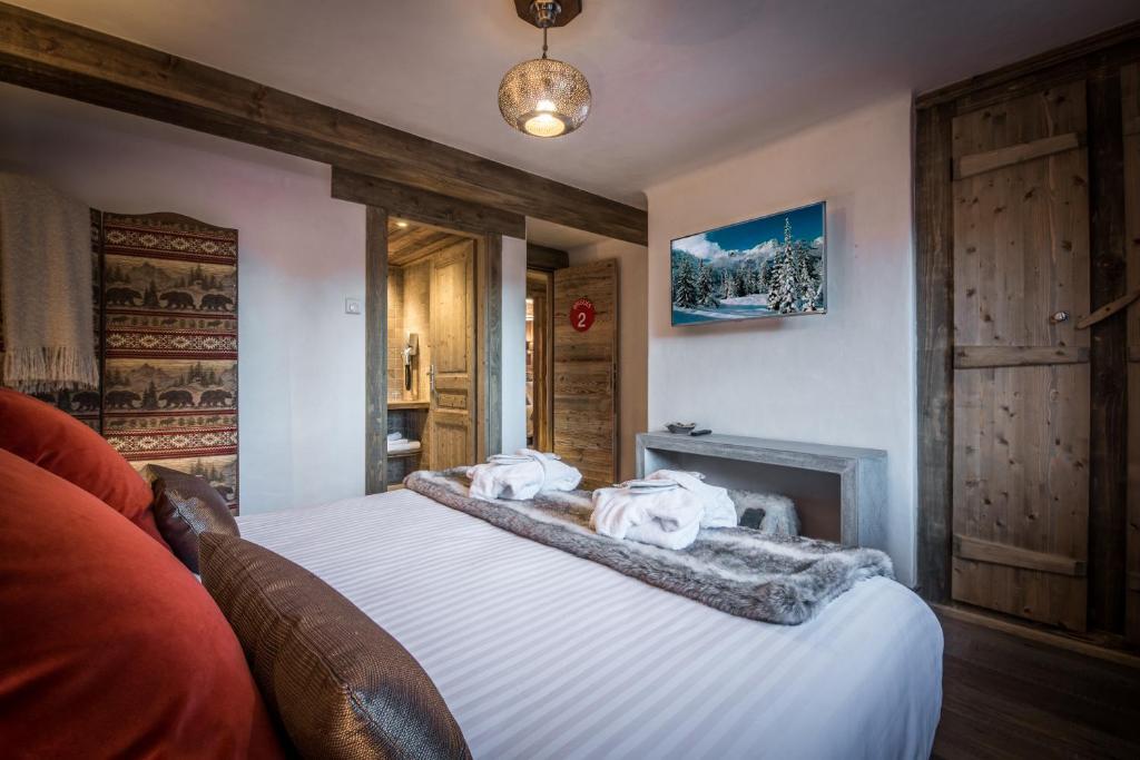 Двухместный номер Standard двуспальная кровать в Chalet L'Etagne