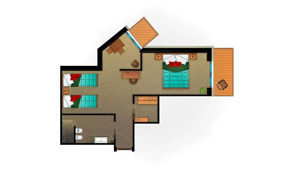 Miraval - Chambres