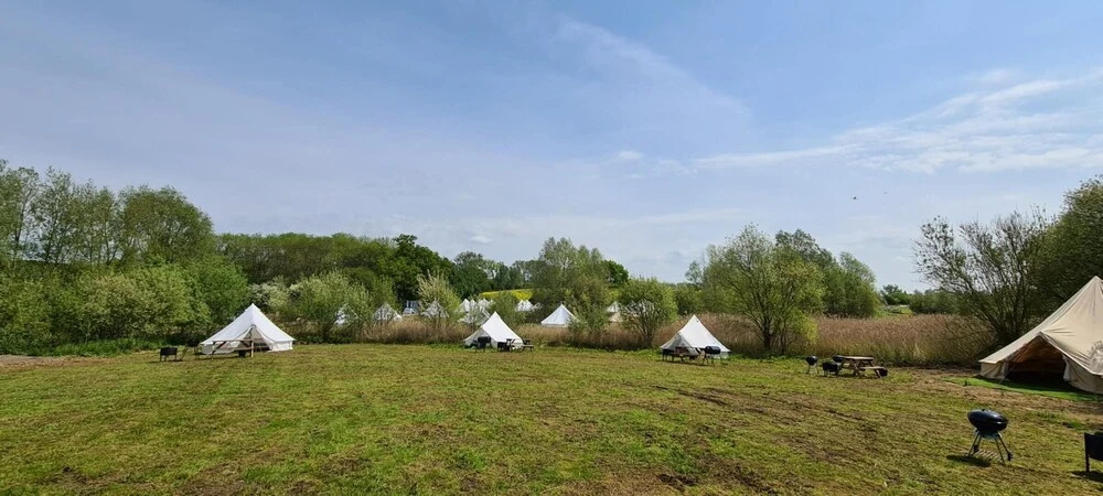 5 Meter Bell Tent - Up to 5 Persons Glamping