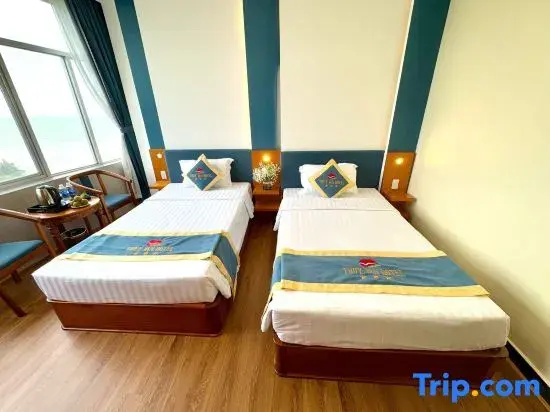 Deluxe Double room with sea view (twin beds)