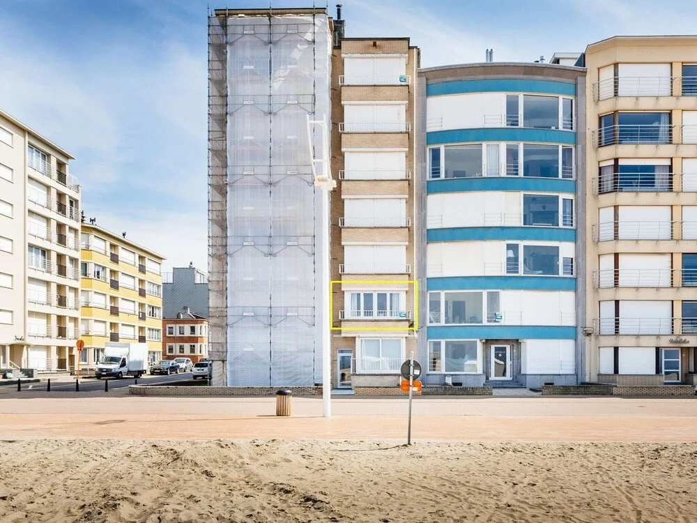 Apartment Near Belgian Coast With Sea View