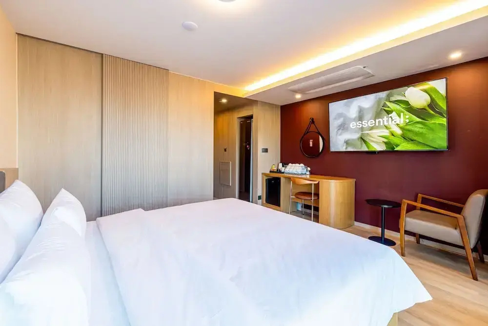 Deluxe Double room with city view (full double bed)