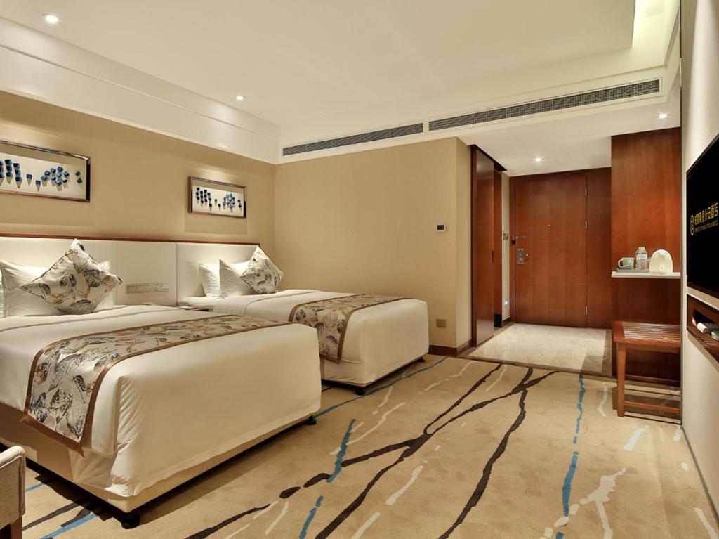 Двухместный номер Deluxe 2 отдельные кровати в Chengdu qinhuang yongan hotel