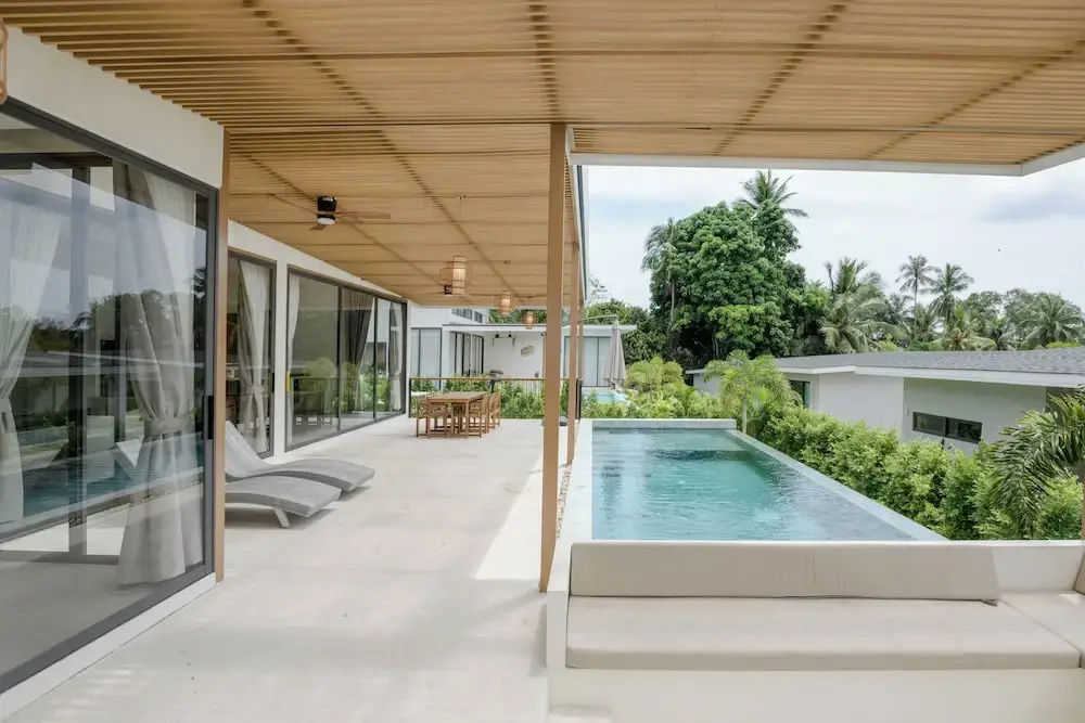 Tropical Poolside Retreat by Sea N' Rent