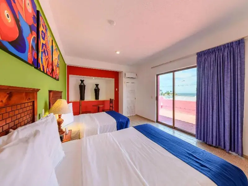 Standard Quadruple room with balcony