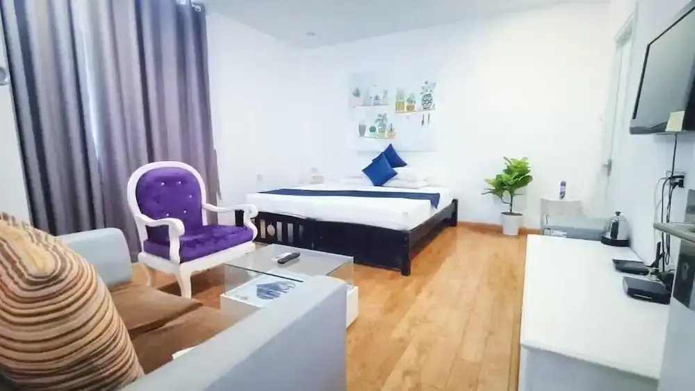 Queen Central Apartment-Hotel - Chambres