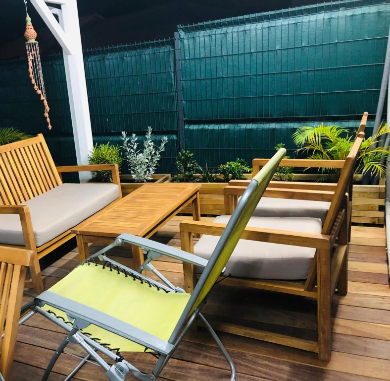 Habitation Baliache - Maison créole avec jardin privatif, plage à 200m