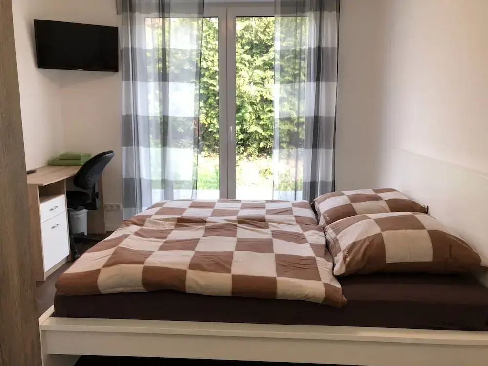 Economy Double room with garden view (full double bed)