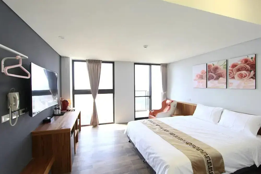 Standard Double room with balcony and with sea view (full double bed)