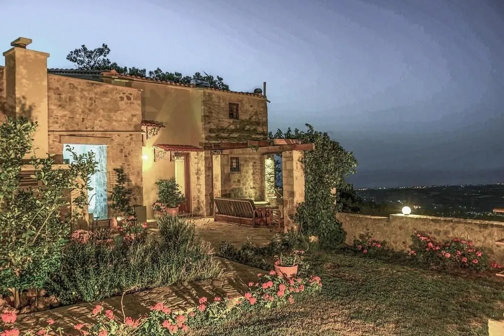Villa With 2 Bedrooms In Rethymno, With Wonderful Sea View, Private Pool, Enclosed Garden - 4 Km Fro