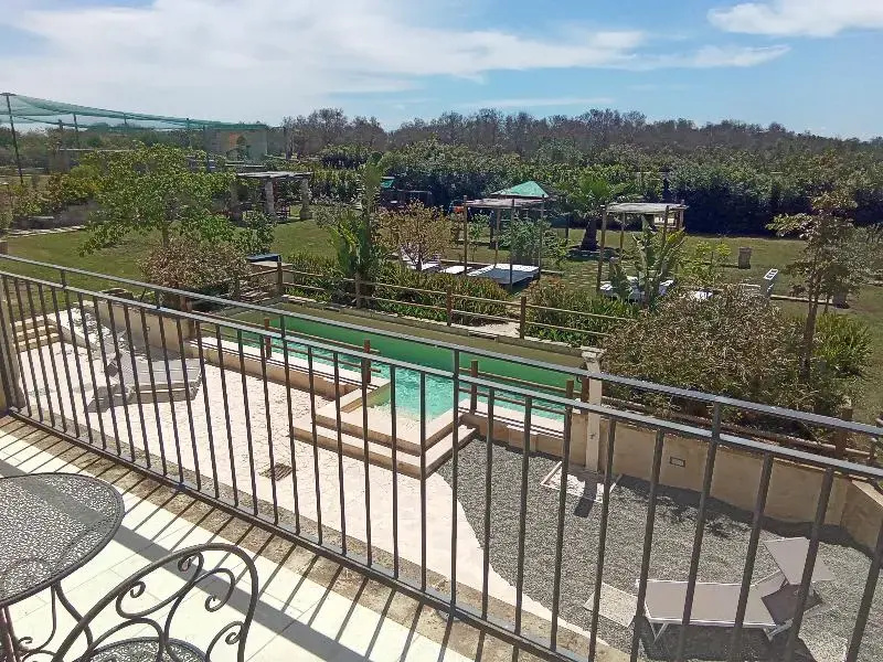 Standard Double room with balcony and with garden view (full double bed)